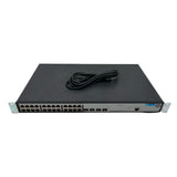 HPE JG925A 24-Port Gigabit Ethernet PoE+ | 4-Port Gigabit SFP | Network Switch (Used - Good)