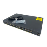 Cisco WS-C2960X-48TS-LL 48-Port Gigabit Ethernet SFP Switch (Used - Good)