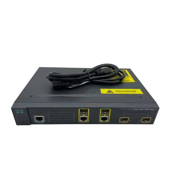 Cisco ME-3400G-2CS-A Gigabit SFP/Ethernet Access Switch (Used - Good)