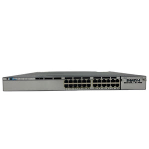 Cisco WS-C3750X-24P-L Catalyst 3750x 24-Ports 10/100/1000 PoE Switch (Refurbished)