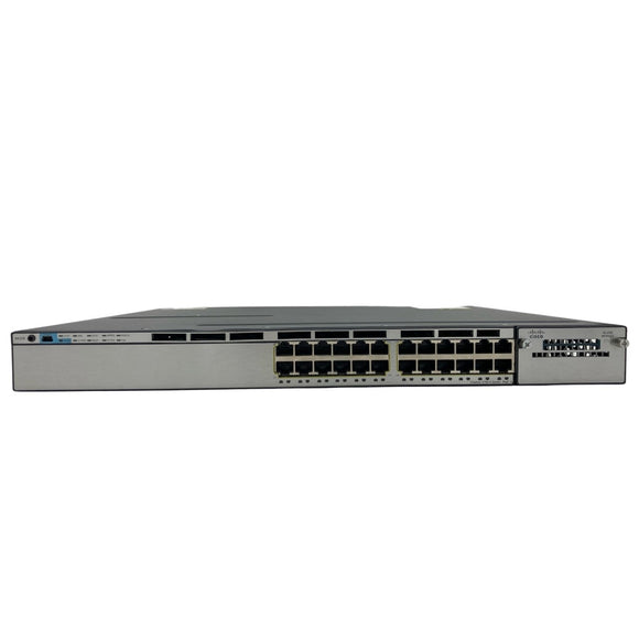 Cisco WS-C3750X-24P-L Catalyst 3750x 24-Ports 10/100/1000 PoE Switch (Refurbished)