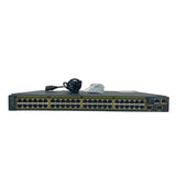 Cisco WS-C2960S-48TD-L Gigabit Ethernet PoE+ Network Switch (Used - Good)
