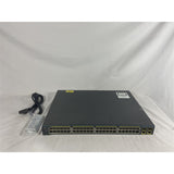 Cisco Catalyst WS-C2960-48PST-L 48-Port 10/100 Switch (Refurbished)