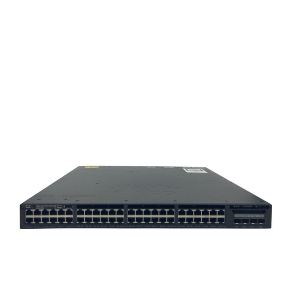 WS-C3650-48PS-L Catalyst 3650 48 Port PoE 4x1G Uplink LAN Base Switch (Refurbished)