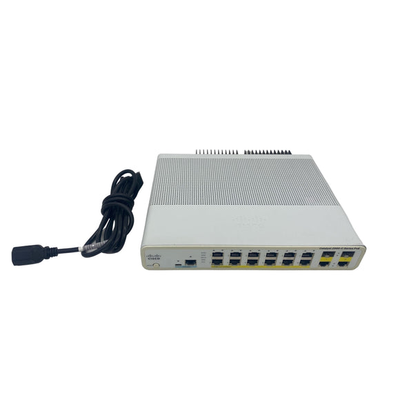 Cisco WS-C2960C-12PC-L 12 Port PoE Switch (Refurbished)