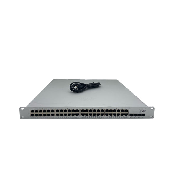 Cisco Meraki MS350-48-HW 48-Port Gigabit Ethernet SFP Managed Switch UNCLAIMED (Used - Good)