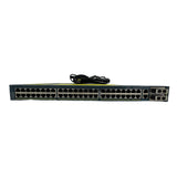 Cisco WS-C4948-10GE-S 48-Port Ethernet 10GE X2-Port Networking Switch (Used - Good)