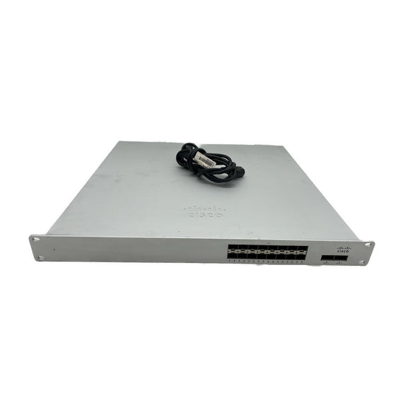 Cisco Meraki MS425-16-HW | 16x 10G SFP+ Ports | 2x 40G QSFP Ports | Cloud Managed Network Switch (Used - Good)