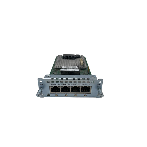 Cisco NIM-4MFT-T1/E1 4-Port Voice and WAN Network Interface Module (Used - Good)