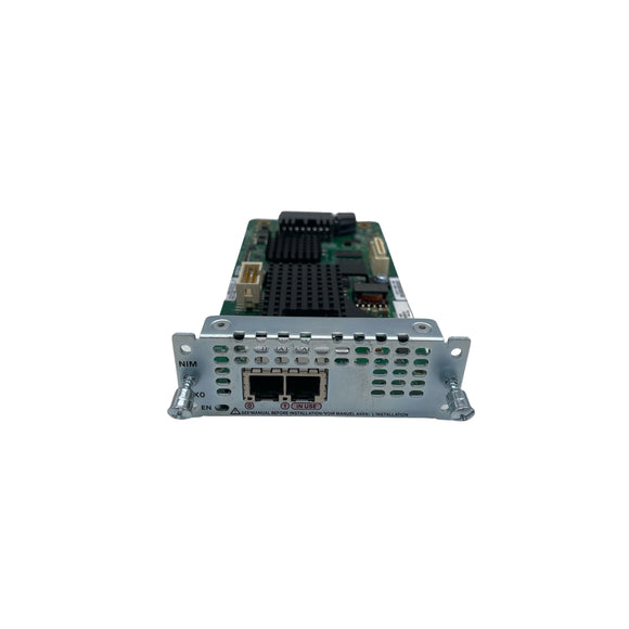 Cisco NIM-2FXO Analog Voice Network Interface Module for ISR4000 Series (Used - Good)