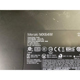 Cisco Meraki MX64W-HW 4-Port Ethernet Cloud Managed Security Appliance (Used - Good)