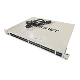 Fortinet FS-148E-POE | 48x Gigabit Ethernet PoE+ Ports | 4x SFP Port | Switch (Used - Good)