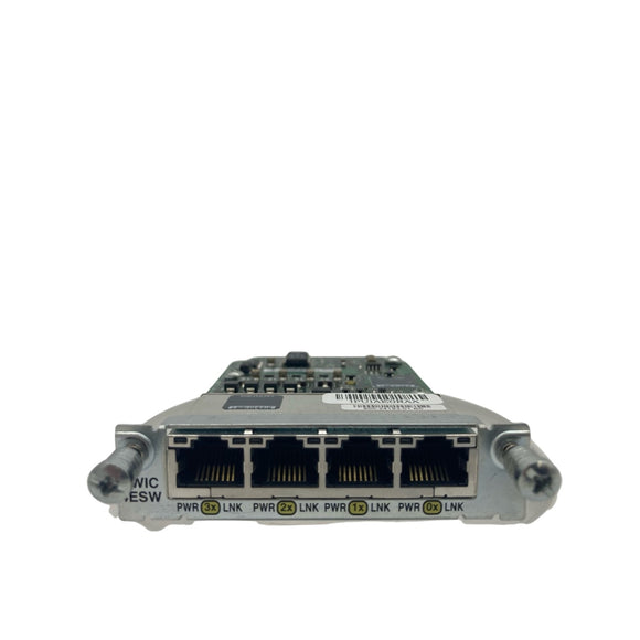 Cisco HWIC-4ESW 4 Port 10/100 high-speed WAN interface card (Refurbished)