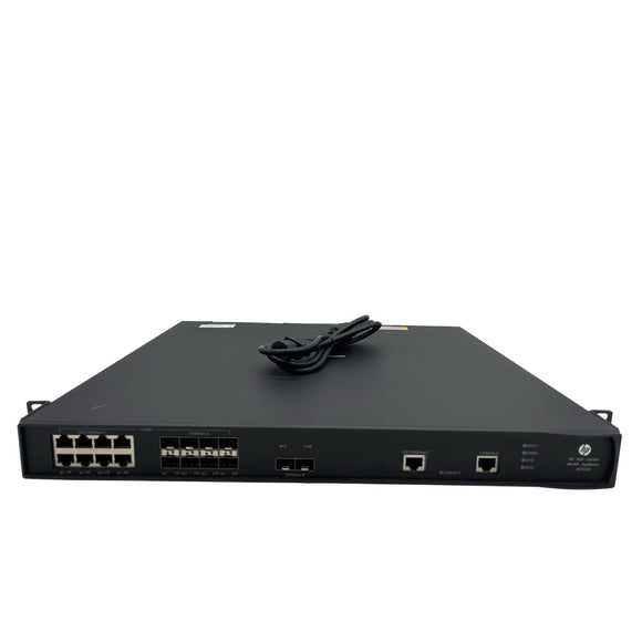 HP JG722A | 8x 100/1000Base-T RJ-45 Ports | 8x 100Base-FX/1000Base-X SFP Ports | (Used - Good)