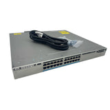 Cisco WS-C3850-24XU-L 24-Port 10-Gigabit UPoE Network Switch (Used - Good)