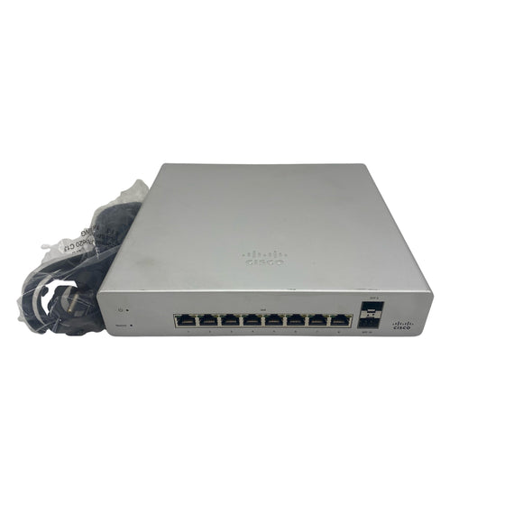 Cisco Meraki MS220-8 8-Port Gigabit Ethernet SFP Switch (Used - Good)