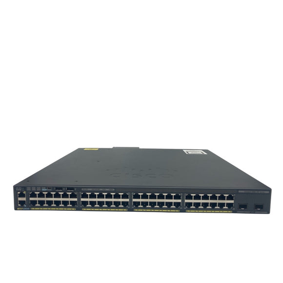 Cisco WS-C2960XR-48FPD-I 48-Port Gigabit PoE Network Switch (Used - Good)