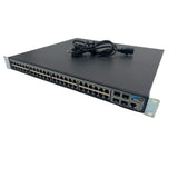 HP JG928A | 48x Gigabit Ethernet PoE+ Ports | 4x 1000BASE-X SFP Ports | Network Switch (Used - Good)