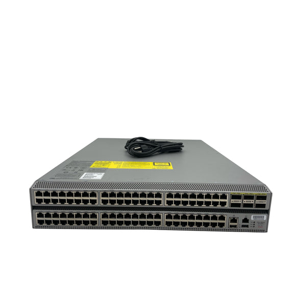 Cisco Nexus N9K-C93120TX | nxos 9.3.10 | 96 Port 10G | 6 Port 40G QSFP (Used - Good)