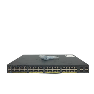 Cisco WS-C2960X-48TS-L 48-Port 10/100/1000Base 4x SFP Gigabit Switch (Refurbished)