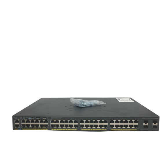Cisco WS-C2960X-48TS-L 48-Port 10/100/1000Base 4x SFP Gigabit Switch (Refurbished)