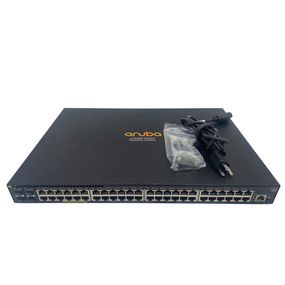 ARUBA JL256A 2930F 48-Port Gigabit PoE+, 4-Port SFP+ Switch (Refurbished)