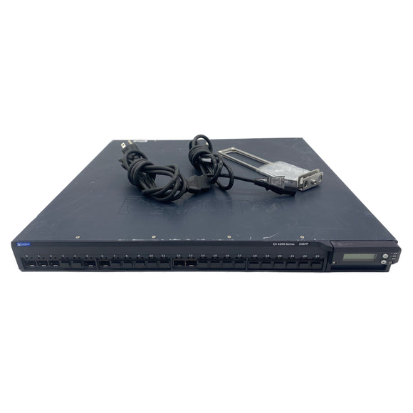 Juniper Networks EX4200-24F | 24x 100/1000BASE-X SFP Ports | Network Switch (Used - Good)