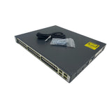 Cisco WS-C3750-48PS-E 48-Port 10/100Mbps Ethernet SFP Network Switch (Used - Good)