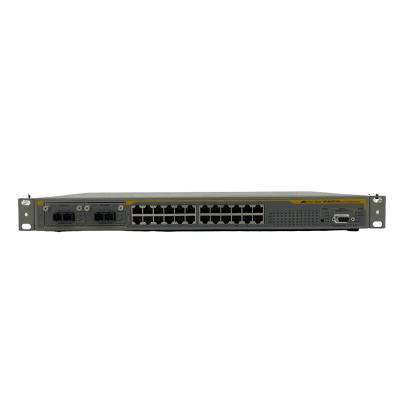 Allied Telesis AT-8624T/2M 24 Port L3 Layer 3 10/100 Managed Fast Network Switch (Refurbished)
