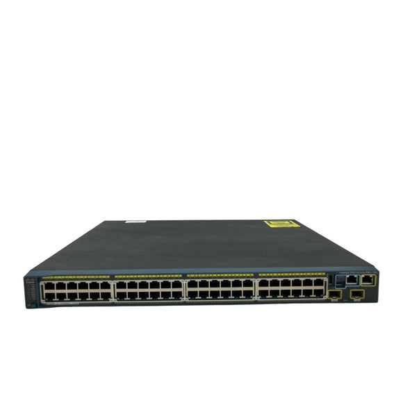 Catalyst WS-C2960S-48LPD-L 48x10/100/1000 PoE+ 2x 10G SFP+ (Used - Good)