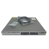 Cisco WS-C3850-24U-S 24-Port Gigabit Ethernet UPOE Network Switch (Used - Good)