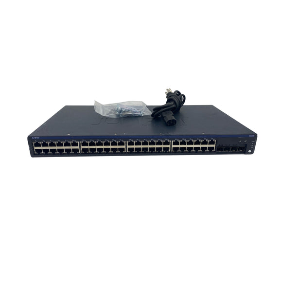 HP Juniper EX2200-48T-4G 48 10/100/1000 RJ45 Ports and 4 GE SFP Ports (Refurbished)