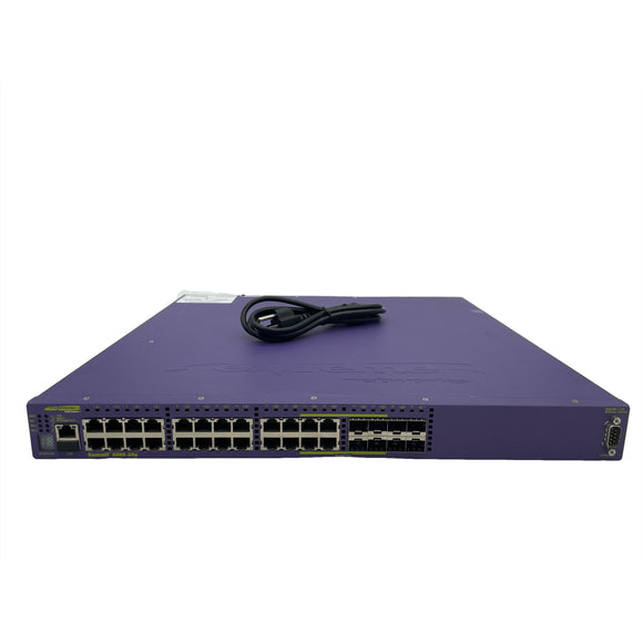 Summit X460-24P 24-Port Gigabit Ethernet PoE+ 8x SFP Network Switch (Used - Good)
