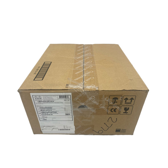 NOB Cisco WS-C2960C-8TC-L 8-Port 10/100Mbps Dual Gigabit Uplink Compact Switch (New Open Box)