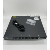 Cisco WS-C3560X-48P-L 48-Port 100Mbps RJ45 1U Specialty Switch, Grey (Refurbished)