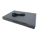 Juniper EX3300-24P 24-Port Gigabit BASE-T PoE+ Ethernet Network Switch (Used - Good)