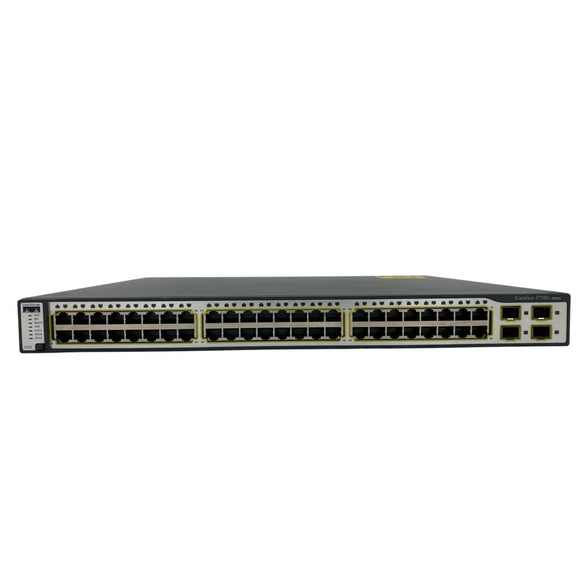 Cisco WS-C3750G-48TS-E Catalyst 48 Port Ethernet Switch (Used - Good)