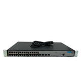 HPE JG925A 24-Port Gigabit Ethernet PoE+ | 4-Port Gigabit SFP | Network Switch (Used - Good)