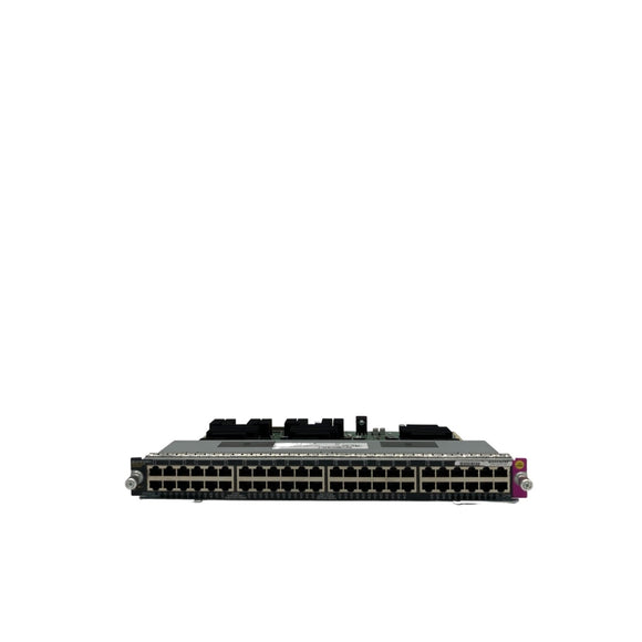 WS-X4748-RJ45V+E | 48 Port PoE Gigabit Ethernet Switching Module (Refurbished)