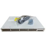Cisco C9200L-48P-4G-A | 48 Gigabit Ethernet PoE+ Ports | 4x 1G Uplink Ports | (Used - Good)