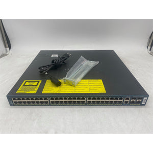 CATALYST 4948-E 48-PORT 10/100/1000 SWITCH DUAL AC (Refurbished)