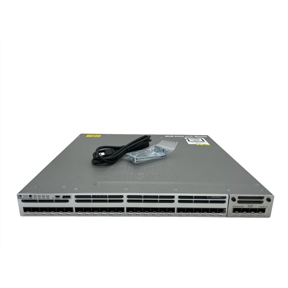 Cisco WS-C3850-24S-S 24-Port Gigabit Network Switch (Used - Good)