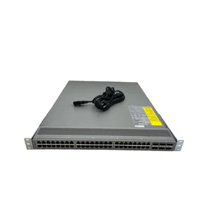 Cisco N9K-C93108TC-FX | 48x 10G BASE-T Ports | 6x 40G/100G QSFP Ports | Switch (Used - Good)
