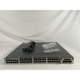 Cisco Catalyst WS-C3750X-48P-E 48 Port PoE IP Switch (Refurbished)