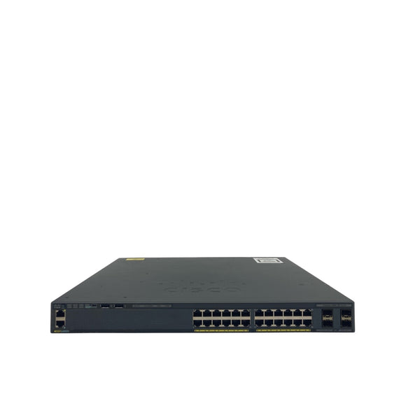 Cisco WS-C2960XR-24PS-I 24-Port Gigabit POE Ethernet Network Switch (Refurbished)