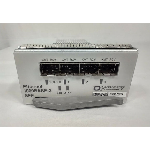 Juniper PE-4GE-TYPE1-SFP-IQ2-IPUIAYXMTC Ethernet 1000Base-X SFP (Refurbished)