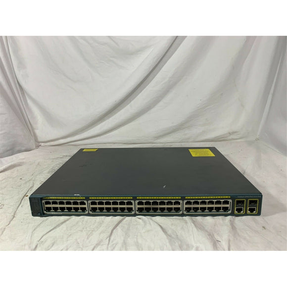 Cisco Catalyst WS-C2960+48PST-L 2900 series (Used - Good)